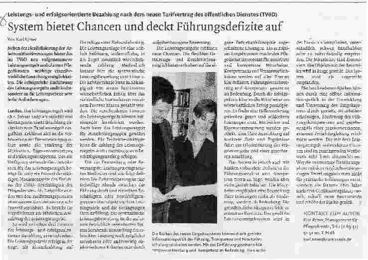 Vorschauseite 1: System bietet Chancen und deckt Führungsdefizite auf