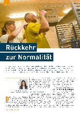 Vorschauseite 1: Rückkehr zur Normalität