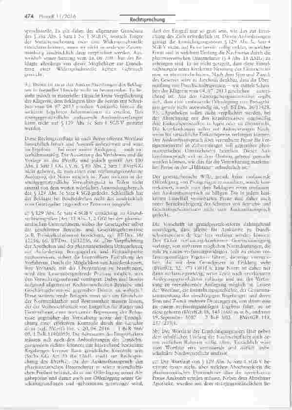 Vorschauseite 6: Auskunftspflicht von Apotheken und pharmazeutischen Unternehmern