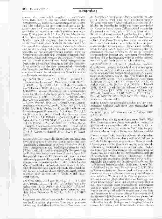 Vorschauseite 4: Abgrenzung Arzneimittel/Medizinprodukt (Meerwasser)