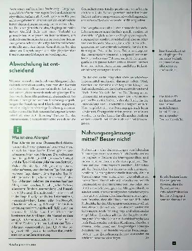 Vorschauseite 2: Keine Chance für Allergien: Toleranzentwicklung des Immunsystems fördern.