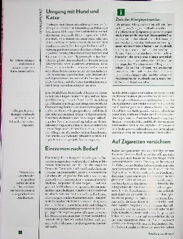Vorschauseite 3: Keine Chance für Allergien: Toleranzentwicklung des Immunsystems fördern.