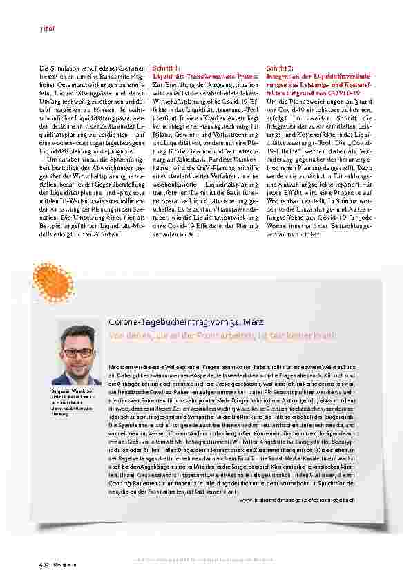 Vorschauseite 3: Liquiditätssteuerung: Zahlungsfähig bleiben