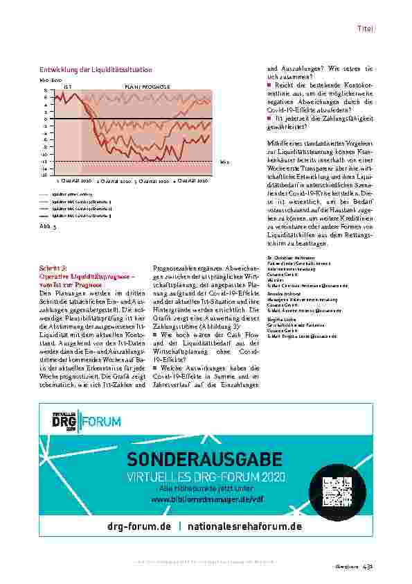Vorschauseite 4: Liquiditätssteuerung: Zahlungsfähig bleiben