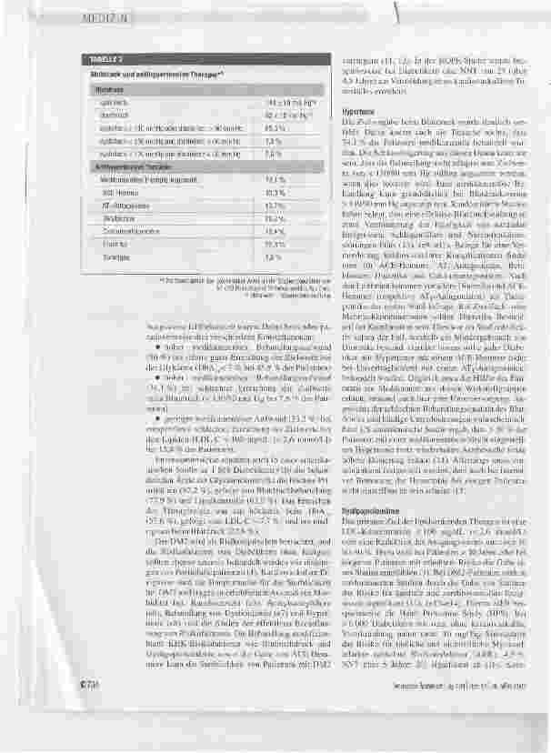 Vorschauseite 4: Kardiovaskuläre Risikofaktoren bei Typ-2-Diabetikern in Deutschland - ein Versorgungsparadox