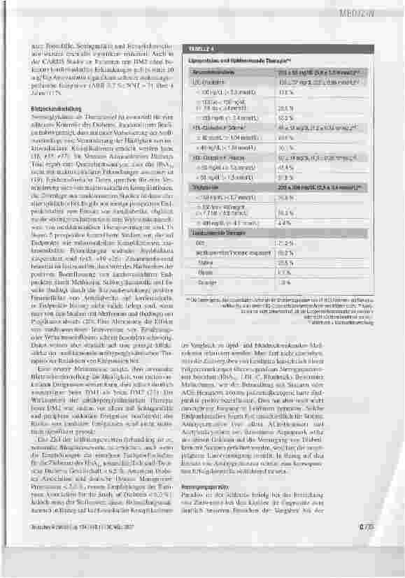 Vorschauseite 5: Kardiovaskuläre Risikofaktoren bei Typ-2-Diabetikern in Deutschland - ein Versorgungsparadox