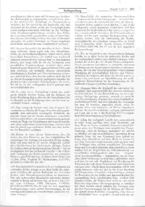 Vorschauseite 6: Haftung für fehlerhafte Produkte Impfstoff