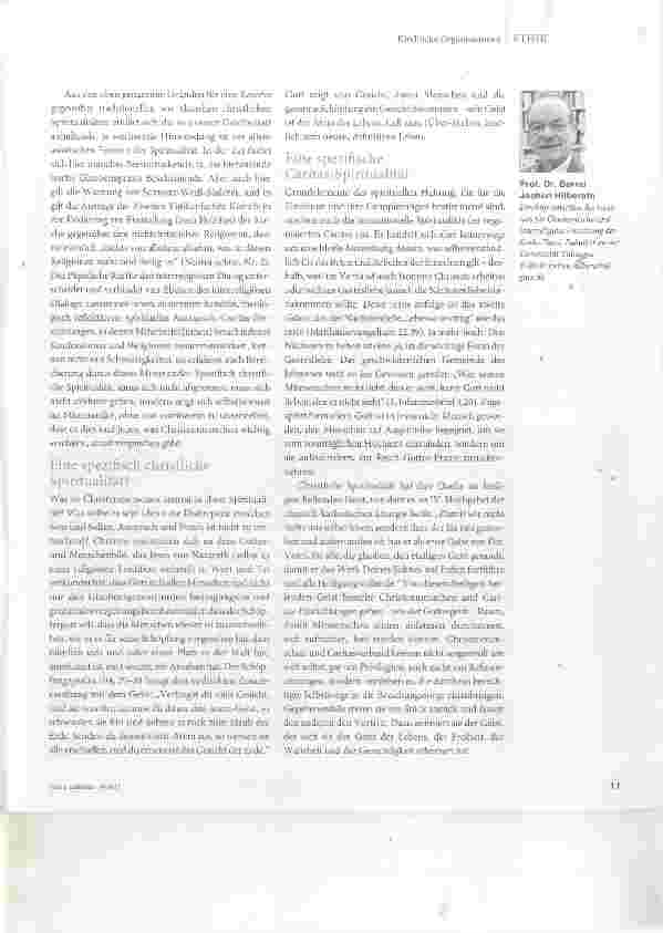 Vorschauseite 3: Institutionelle Spiritualität hölzernes Eisen oder Kern der Corporate Identity?