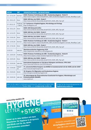 Vorschauseite 6: Von Krankenhauspilzen bis Healing Culture: spannende Themen beim BZH-Kongress 2025