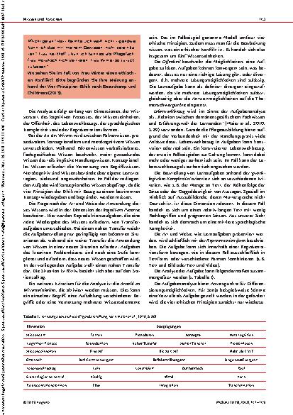 Vorschauseite 3: Eckfälle und Aufgabenanalyse Differenzierung im Pflegeunterricht