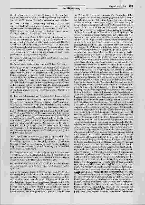 Vorschauseite 3: Wertgrenze für eine nach § 7 Absatz 1 Satz 1 Nr. 1 HWG zulässige Werbegabe