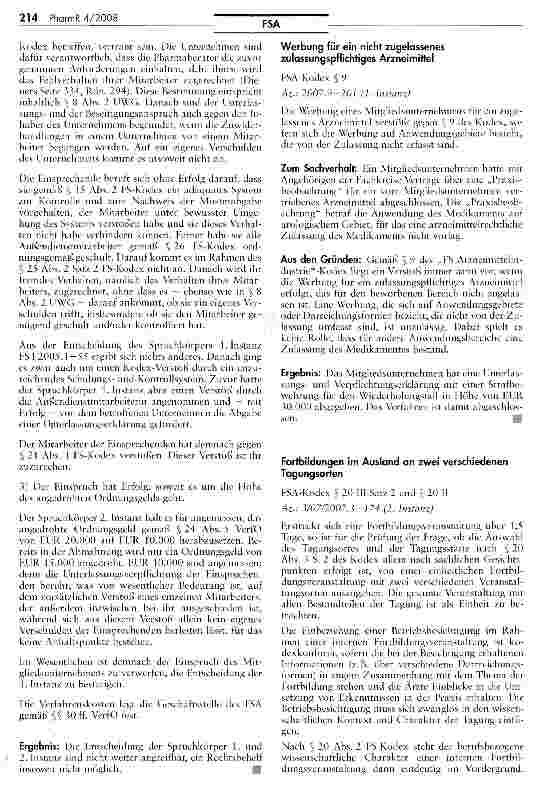 Vorschauseite 4: FS Arzneimittelindustrie e.V.