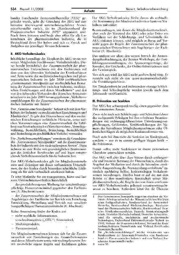 Vorschauseite 2: Arzneimittel und Kooperation im Gesundheitswesen e.V. (AKG)