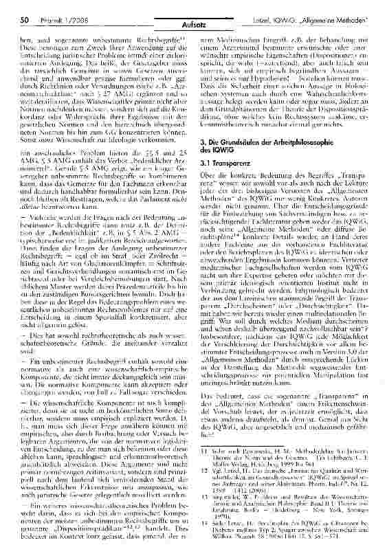 Vorschauseite 3: IQWiG: „Allgemeine Methoden Version 3. 0