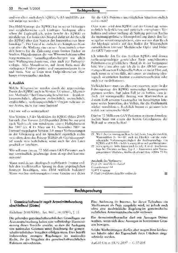 Vorschauseite 5: IQWiG: „Allgemeine Methoden Version 3. 0