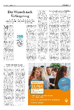 Vorschauseite 1: Der Wunsch nach Verlängerung