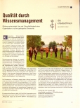 Vorschauseite 1: Qualität durch Wissensmanagement