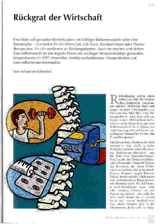Vorschauseite 1: Rückgrat der Wirtschaft