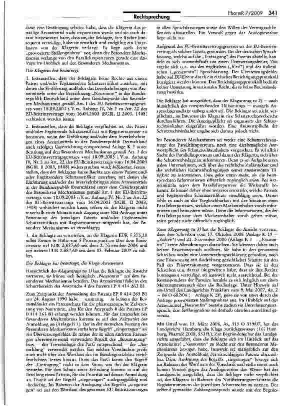 Vorschauseite 4: Zur Anwendbarkeit des sog. Besonderen Mechanismus