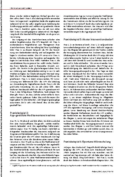 Vorschauseite 3: Patientenedukation in der Primärversorgung: Erfahrungen von Advanced Practice Nurses im Forschungsprojekt FAMOUS