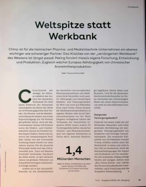 Vorschauseite 2: Weltspitze statt Werkbank