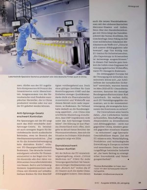 Vorschauseite 6: Weltspitze statt Werkbank