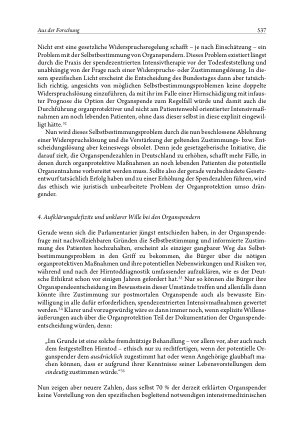 Vorschauseite 5: Organprotektive Intensivmaßnahmen als Eingriff in das Selbstbestimmungsrecht