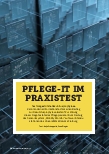 Vorschauseite 1: PFLEGE-IT IM PRAXISTEST
