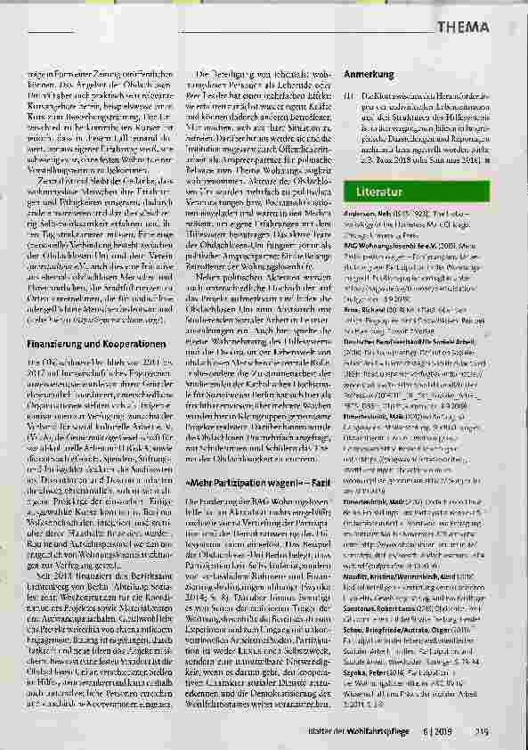 Vorschauseite 3: »Dann träumen wir uns halt weg! « Partizipation und Selbstorganisation durch die Obdachlosen-Uni Berlin