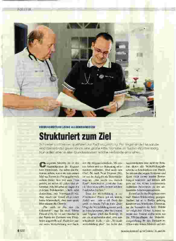 Vorschauseite 1: Strukturiert zum Ziel