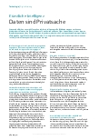 Vorschauseite 1: Künstliche Intelligenz: Daten sind Privatsache