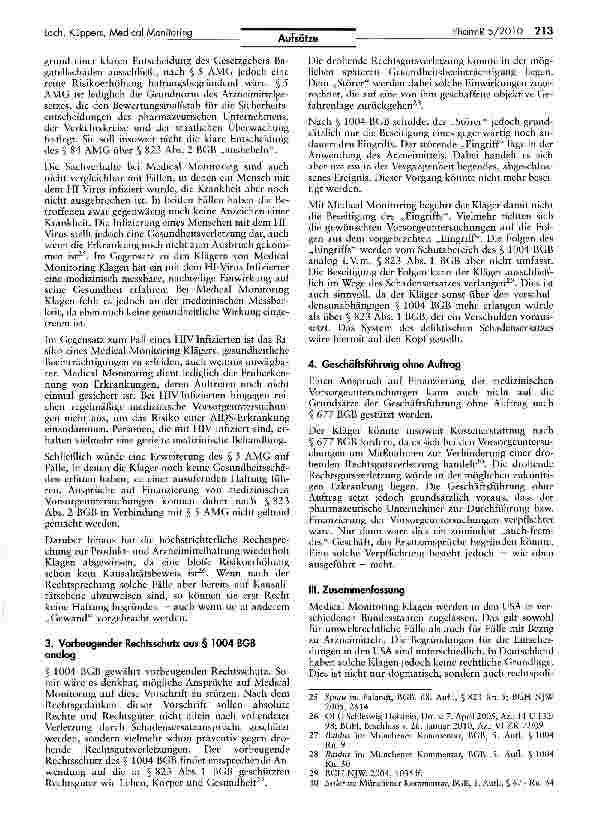Vorschauseite 5: Medical Monitoring als haftungsrechtliches Instrument in den USA -Bedeutung für pharmazeutische Unternehmen in Deutschland