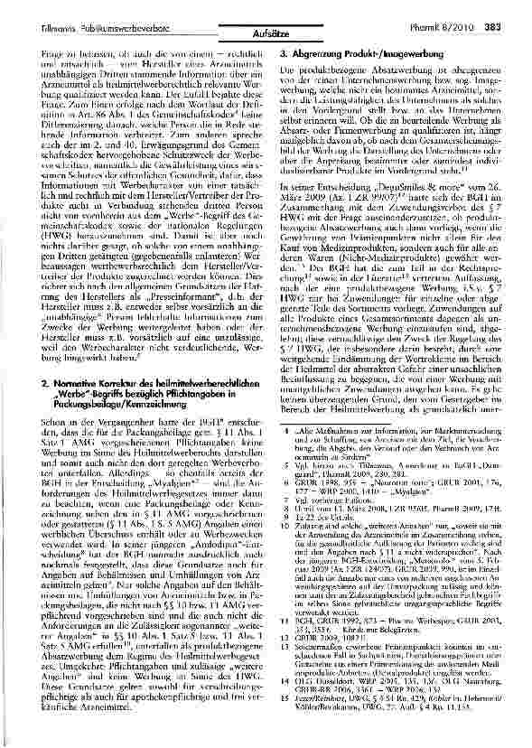 Vorschauseite 2: Publikumswerbeverbote - jüngere Rechtsprechung und Tendenzen