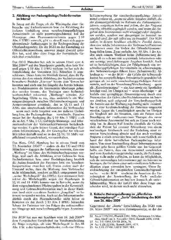 Vorschauseite 4: Publikumswerbeverbote - jüngere Rechtsprechung und Tendenzen