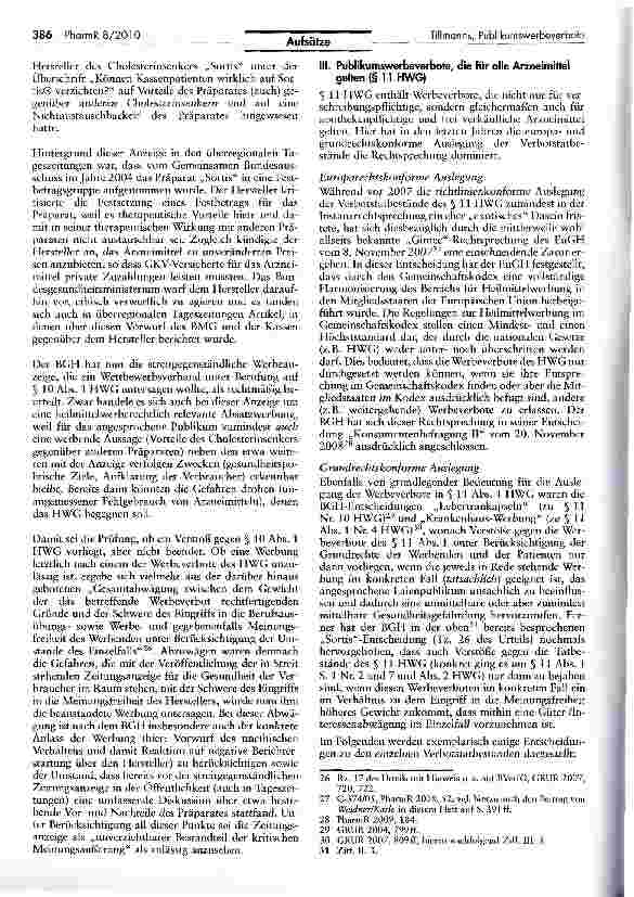 Vorschauseite 5: Publikumswerbeverbote - jüngere Rechtsprechung und Tendenzen