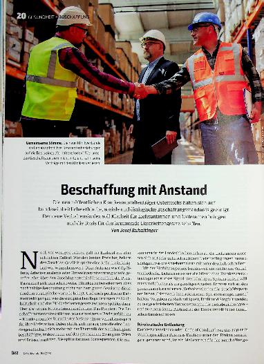 Vorschauseite 1: Beschaffung mit Anstand
