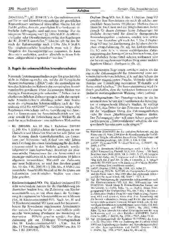 Vorschauseite 3: Innovationsschutz und Erstattungsrecht - Off-Label Use, Aut-idem und verordnungssteuernde Maßnahmen im Lichteeuropäischer Vorgaben