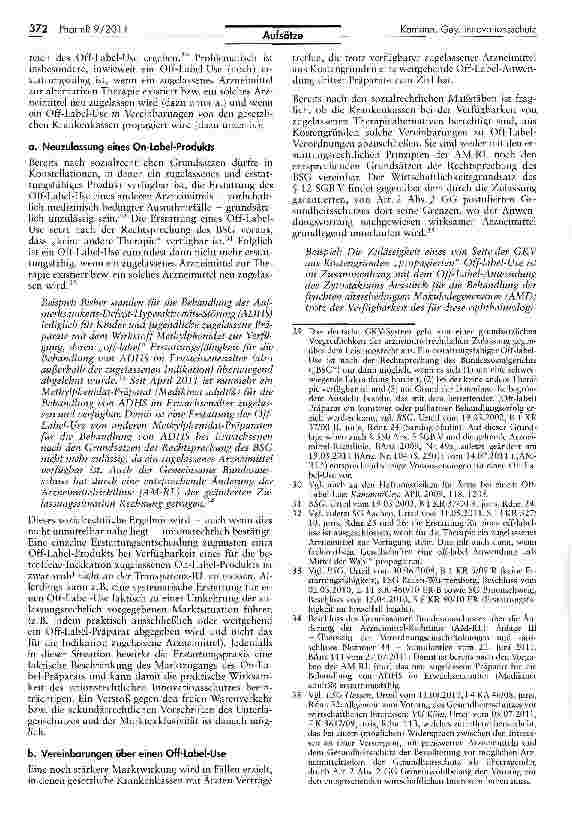 Vorschauseite 5: Innovationsschutz und Erstattungsrecht - Off-Label Use, Aut-idem und verordnungssteuernde Maßnahmen im Lichteeuropäischer Vorgaben