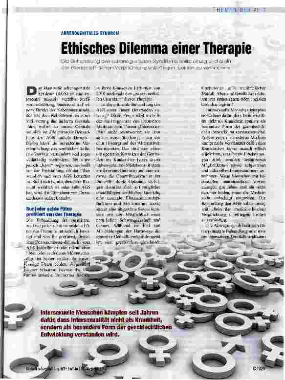 Vorschauseite 1: Ethisches Dilemma einer Therapie