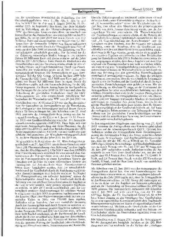 Vorschauseite 2: Befreiung eines Pharma-Unternehmens von Preisabschlagspflichten