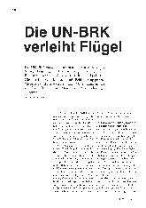 Vorschauseite 1: Die UN-BRK verleiht Flügel.