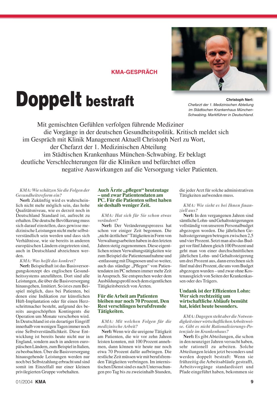 Vorschauseite 1: Doppelt bestraft