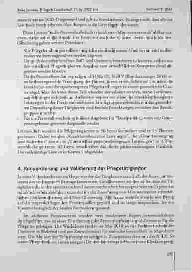 Vorschauseite 5: Die Tätigkeiten der Pflege in der Kölner Erwachsenenpsychiatrie und Psychosomatik - ein Update