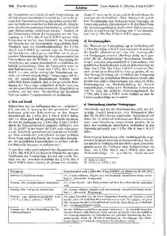 Vorschauseite 4: Auswirkungen der Neuregelung des § 130a Abs. 8 Satz 8 SGB V auf bestehende Arzneimittelrabattverträge