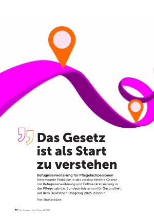 Vorschauseite 1: Das Gesetz ist als Start zu verstehen