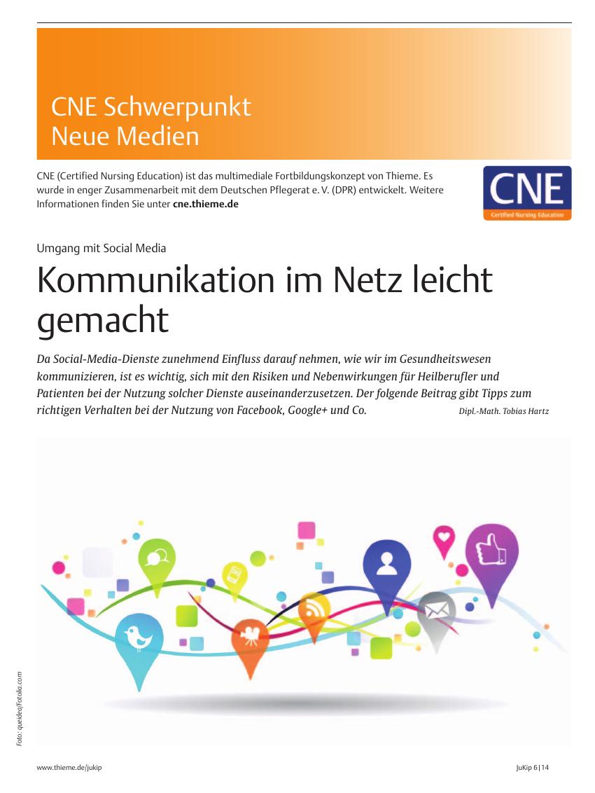 Vorschauseite 1: Kommunikation im Netz leicht gemacht