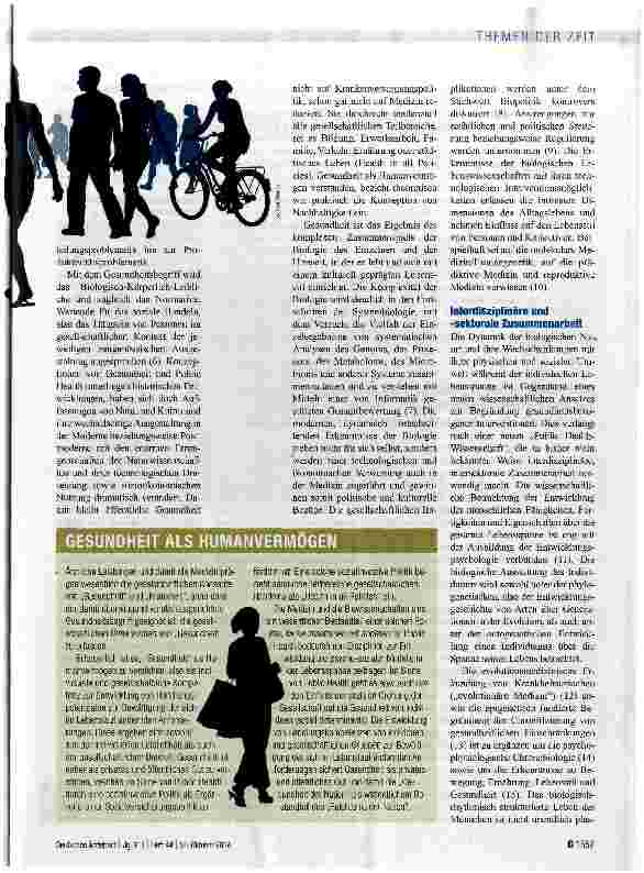 Vorschauseite 2: Gesundheit ist mehr als Medizin