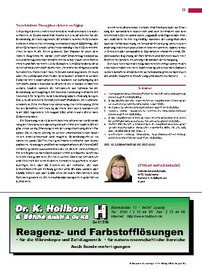 Vorschauseite 3: Spinale Muskelatrophie und Neugeborenen-Screening