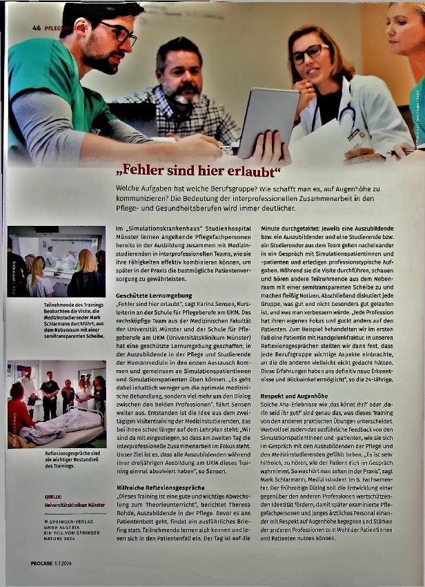 Vorschauseite 1: "Fehler sind hier erlaubt. "