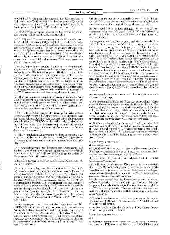 Vorschauseite 3: Werbung mit Studienergebnissen
